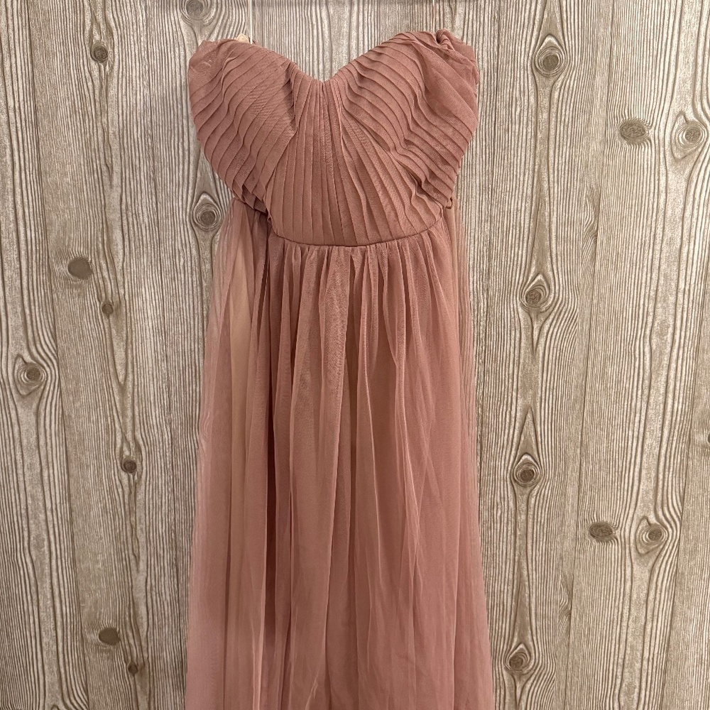 Birdy Grey Christina Convertible Sandy Mauve Bridesmaid Dress Women's Size 2XL